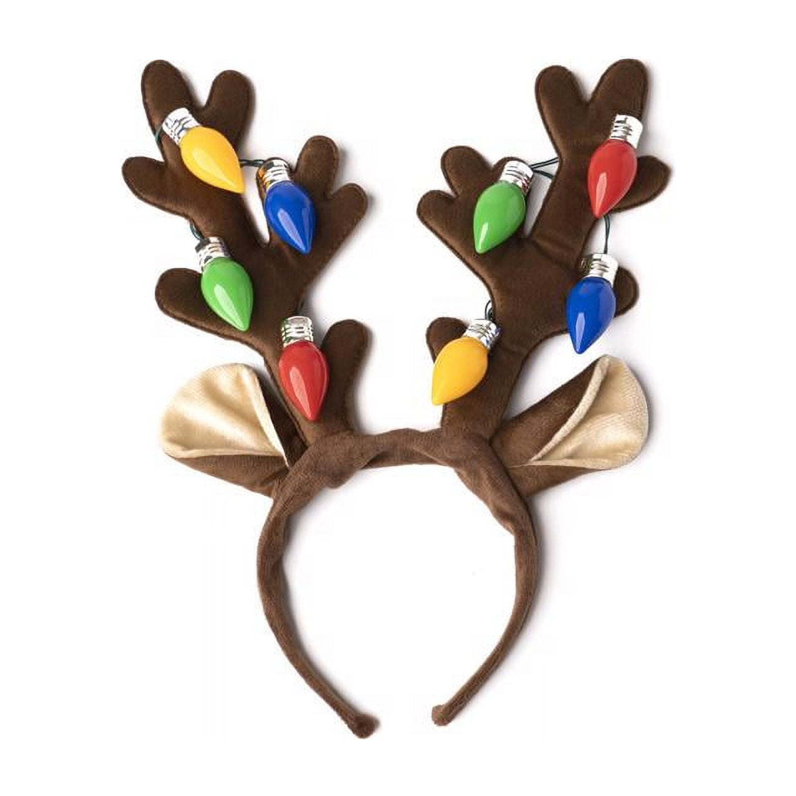 Picture of Lotsa Lites 6041555 LED Antlers Headband - Pack of 24