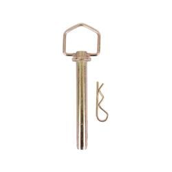 Hitch Pin, 2 Hitch, 1/2 in Dia Pin, 4-1/4 in OAL, Zinc-Plated