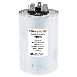 3014614 70 Plus 10 MFD 370V Round Run Capacitor