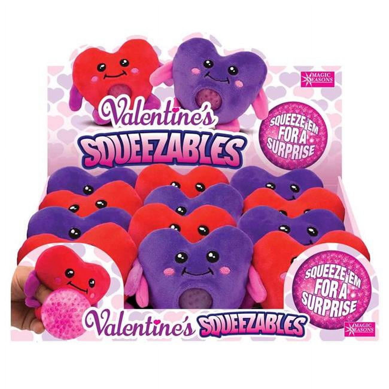 Picture of Shawshank LEDz 9089059 Valentines Squeezable Sponge&#44; Assorted Color - Pack of 12