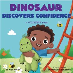 Picture of Warmies 9090880 Dinosaur Discovers Confidence Storybook