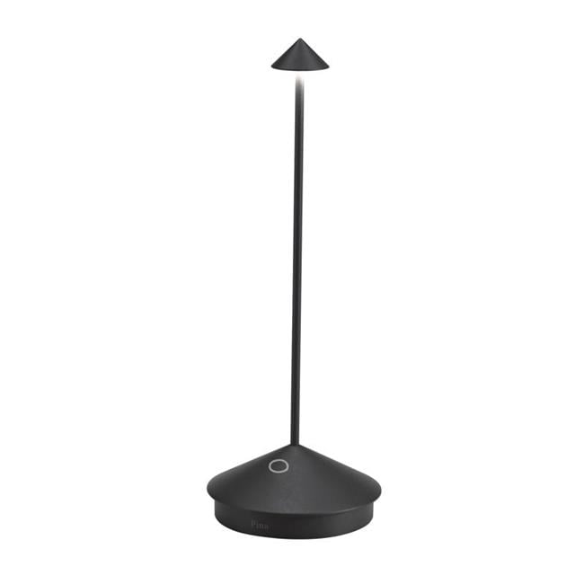 Picture of Zafferano 3014255 11.4 in. Pina Table Lamp&#44; Black