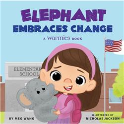 Picture of Warmies 9090882 Elephant Embraces Change Storybook
