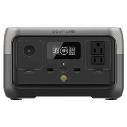 Picture of Ecoflow 3014494 256W River 2 Battery Portable Power Station&#44; Black & Gray