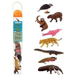 Picture of Safari LTD 9081608 Plastic Toobs South American Animals Toy&#44; Assorted Color - 8 Piece