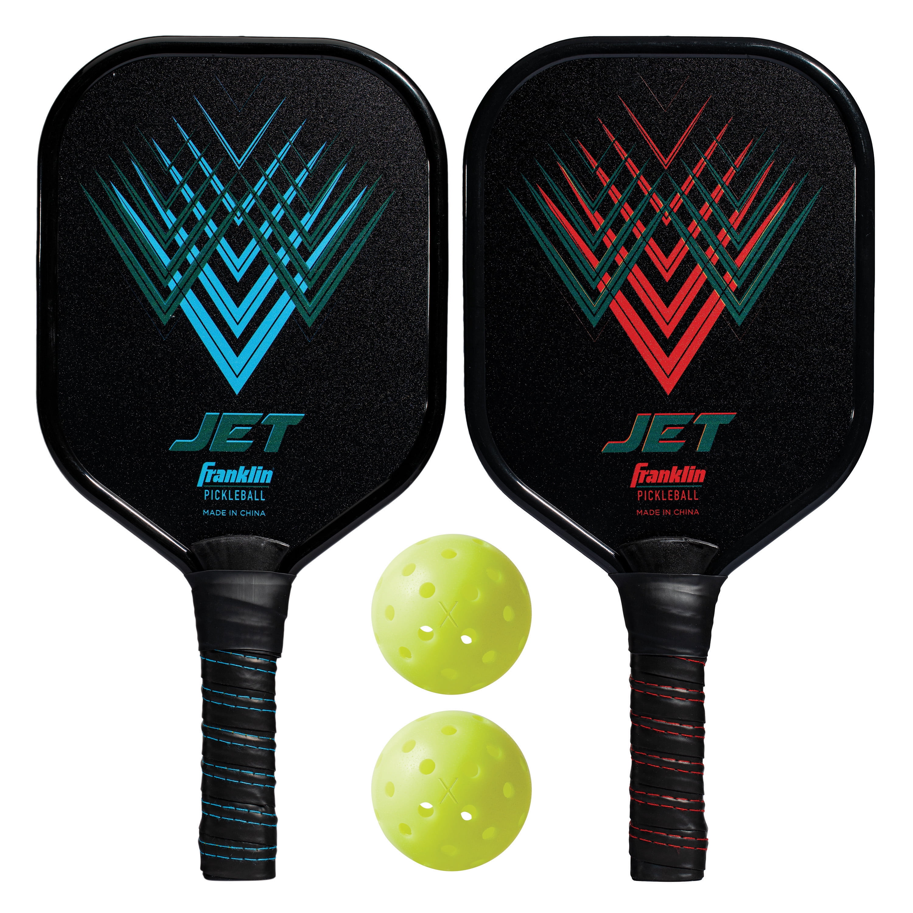 Jet Pickleball Set, Black