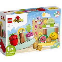 9093146 ABS Plastic Duplo Organic Market, Multi Color - 40 Piece