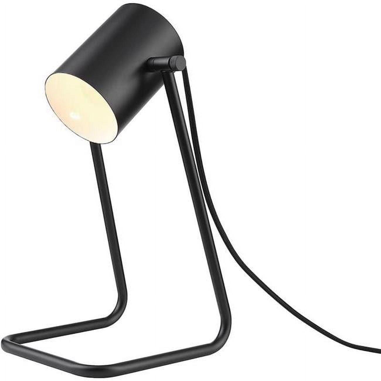 3014346 14 in. Sahara Desk Lamp, Matte Black - Pack of 2 -  Globe Electric