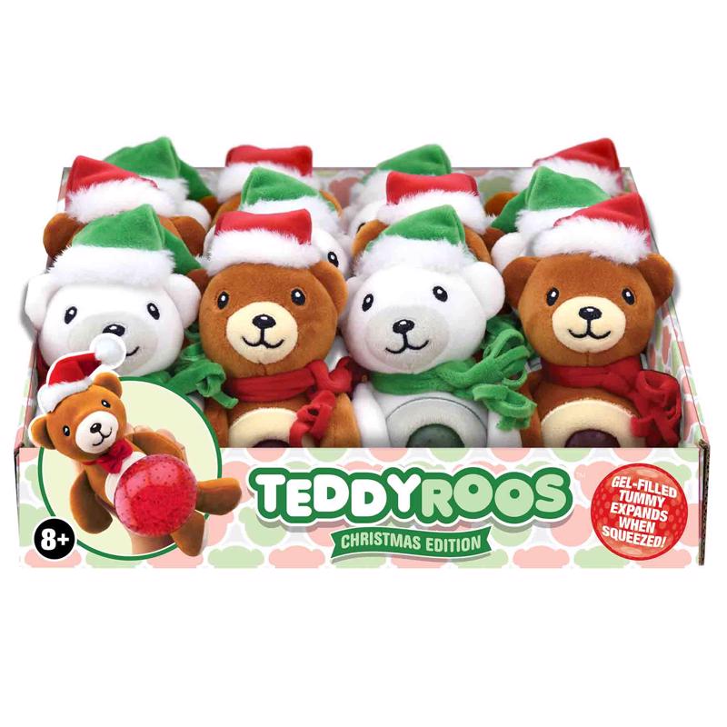 Picture of Shawshank LEDz 9095879 Teddyroos Christmas Teddy - Pack of 12
