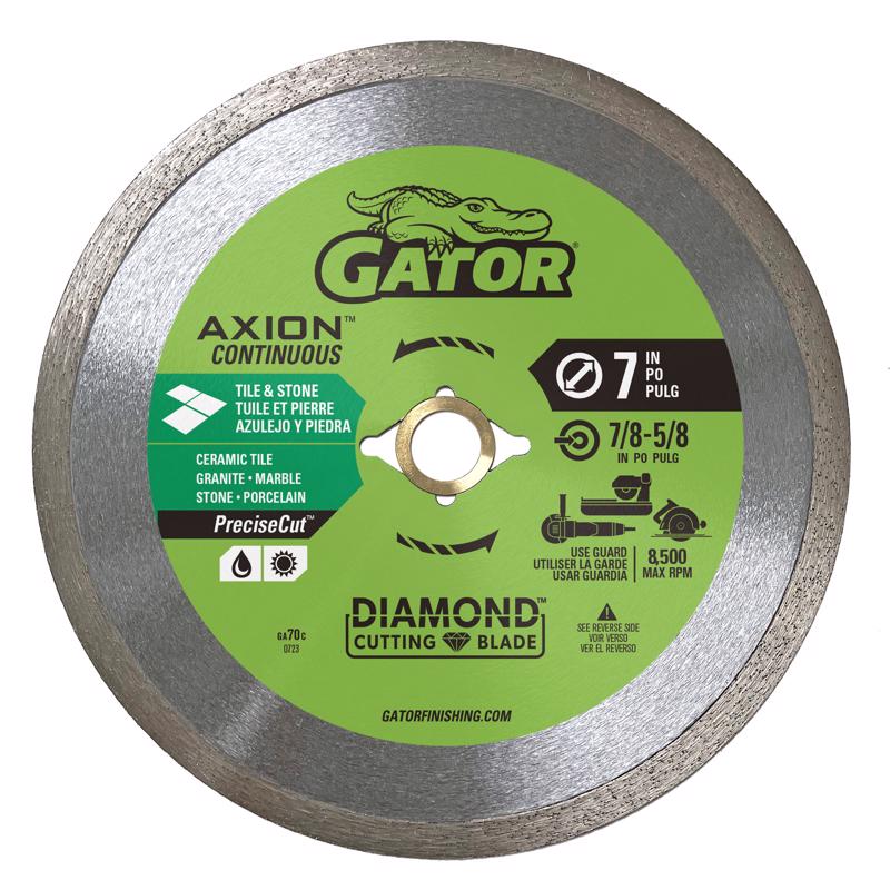 2034242 7 x 0.62-0.87 in. Precise Cut Diamond Continuous Rim Saw Blade