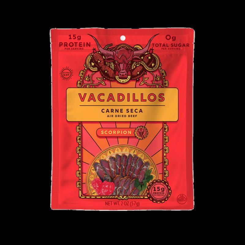 6031531 2 oz Carne Seca Scorpion Beef Strips - Pack of 8