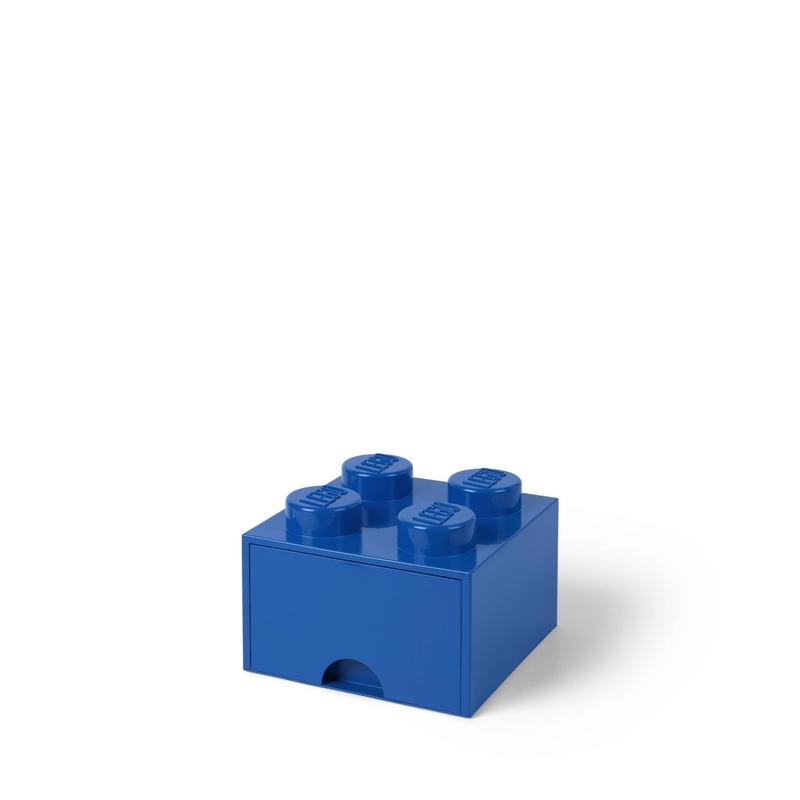 Picture of Lego 9038041 Plastic Blue Storage Brick Drawer - 2 Piece - Pack of 6