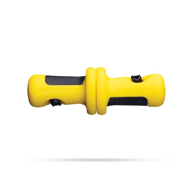 Picture of Dreamfarm 6073893 Lockorns Yellow Polypropylene & Stainless Steel Corn Cob Holders