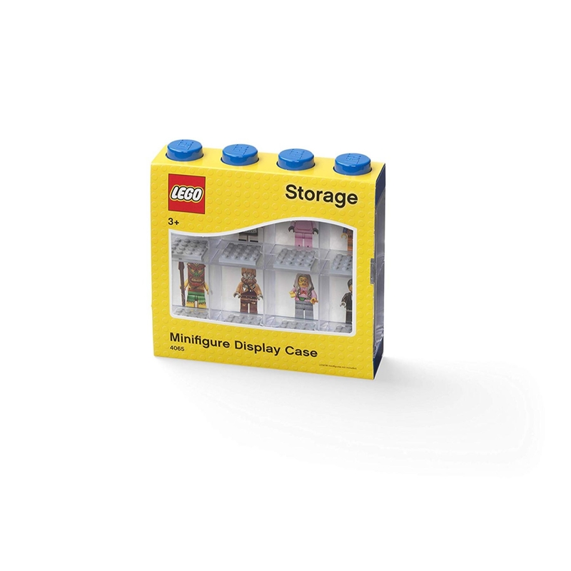 Picture of Lego 9038008 ABS & Polycarbonate Display Case&#44; Blue - Pack of 6