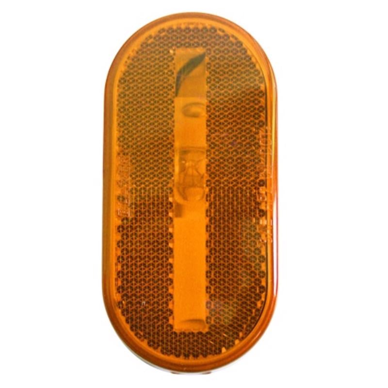 8097552 Amber Oblong Clearance & Side Marker Light - Pack of 3