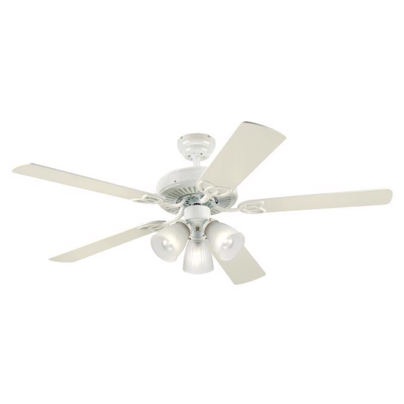 Picture of Westinghouse 3014502 52 in. Vintage White LED Indoor Ceiling Fan