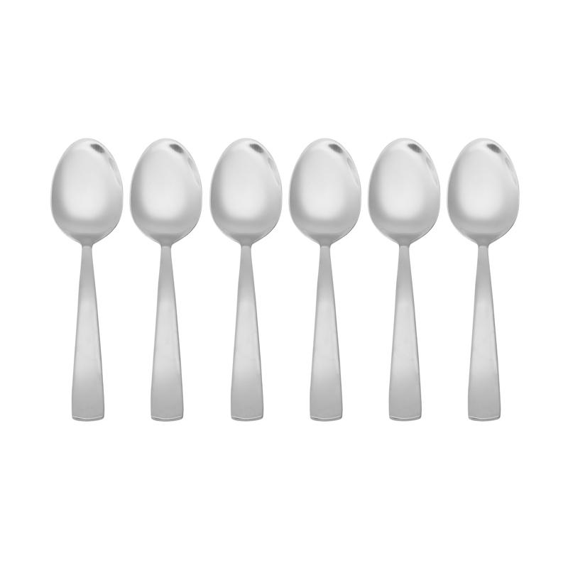 Picture of Lifetime Brands 6068313 Silver Stainless Steel Danford Teaspoon - Pack of 6