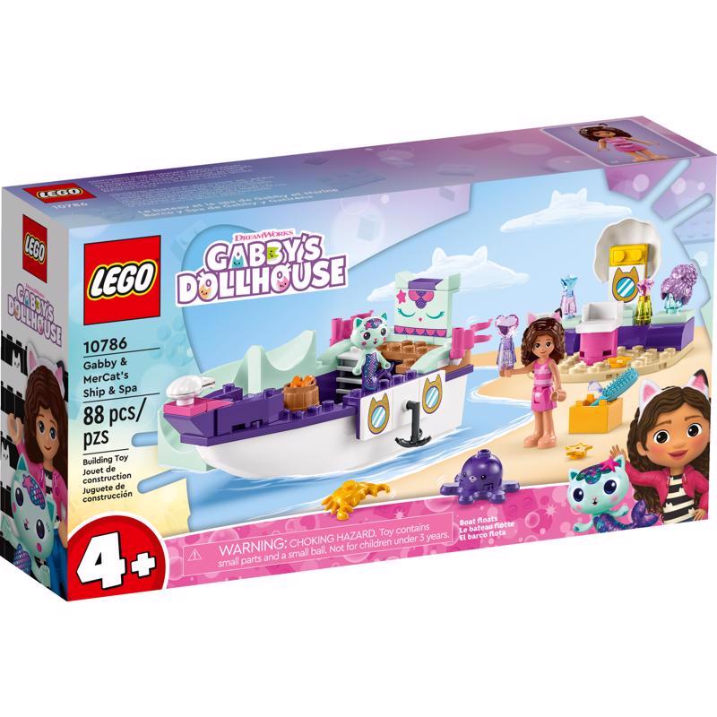 Picture of Lego 9090691 DreamWorks ABS Plastic Gabby & MerCats Ship & Spa Model Buliding Toy&#44; Multicolor - 88 Piece