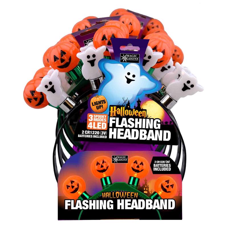 Picture of Shawshank LEDz 9095884 Halloween Flashing Headband - Pack of 12
