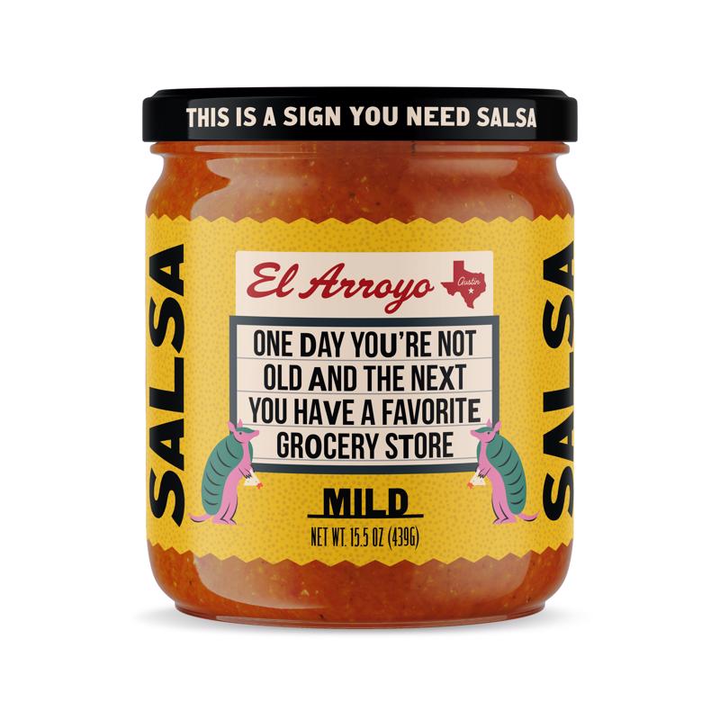 9095299 15.5 oz Mild Salsa Jar - Pack of 6