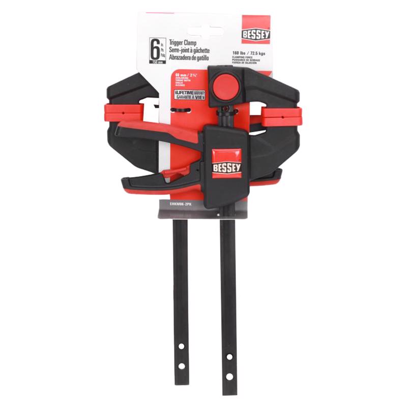 Picture of Bessey 2035920 6 x 2.37 in. & 100 lbs Trigger Clamp - Pack of 2