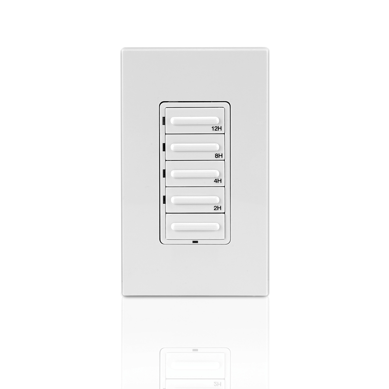 Leviton 3002046 120V Decora Indoor Countdown Timer, White