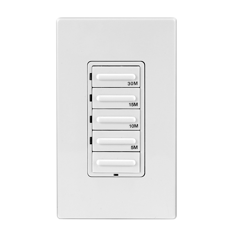 Leviton 3002019 120V Decora Indoor Countdown Timer, White