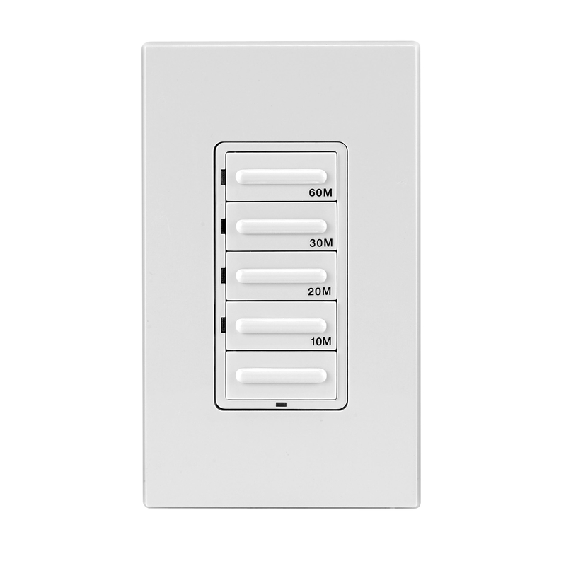 Leviton 3002040 120V Leviton Decora Indoor Countdown Timer, White