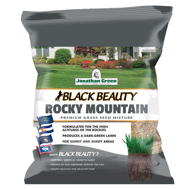 7030928 3 lbs Black Beauty Rocky Mountain Mixed Sun or Shade Grass Seed