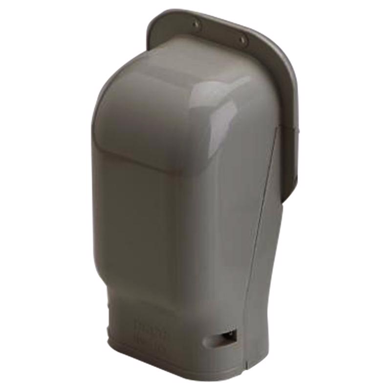 4025035 3.75 in. Lineset Cover Wall Inlet - Ivory