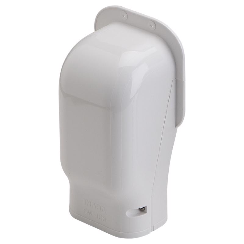 4025027 3.75 in. Lineset Cover Wall Inlet - White