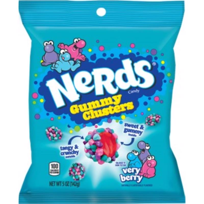 Picture of Nerds 9090578 5 oz Very Berry Gummy Clusters - Pack of 12