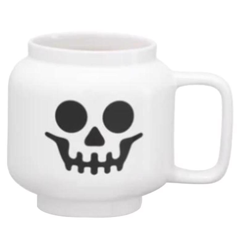 Picture of LEGO 6073886 8.6 oz White BPA Free Skeleton Mug - Pack of 8