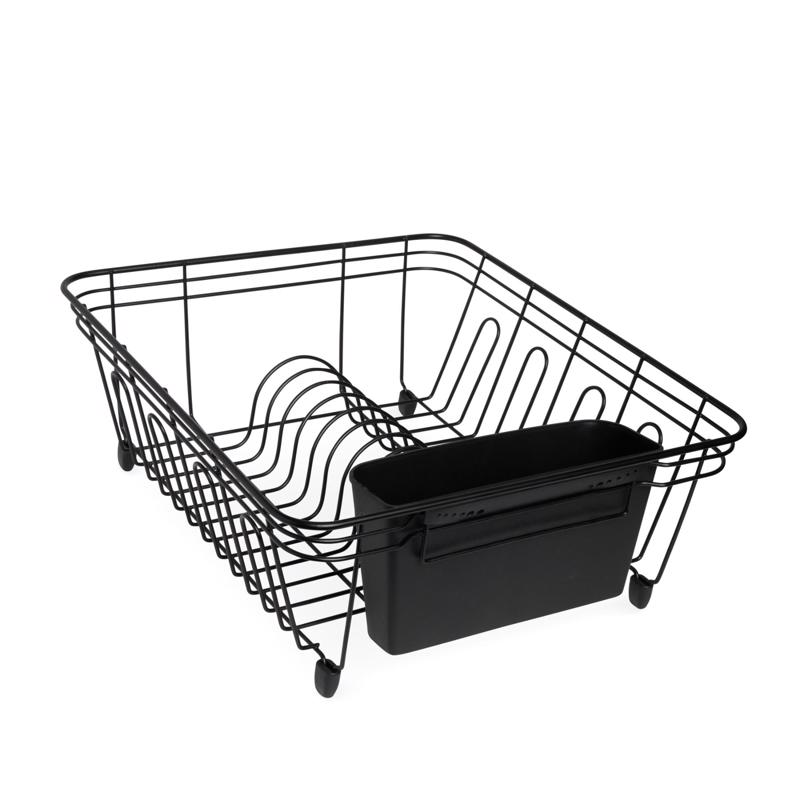 Picture of Core Kitchen 6074186 14 x 13 x 5 in. Sink Strainer Organizer, Black