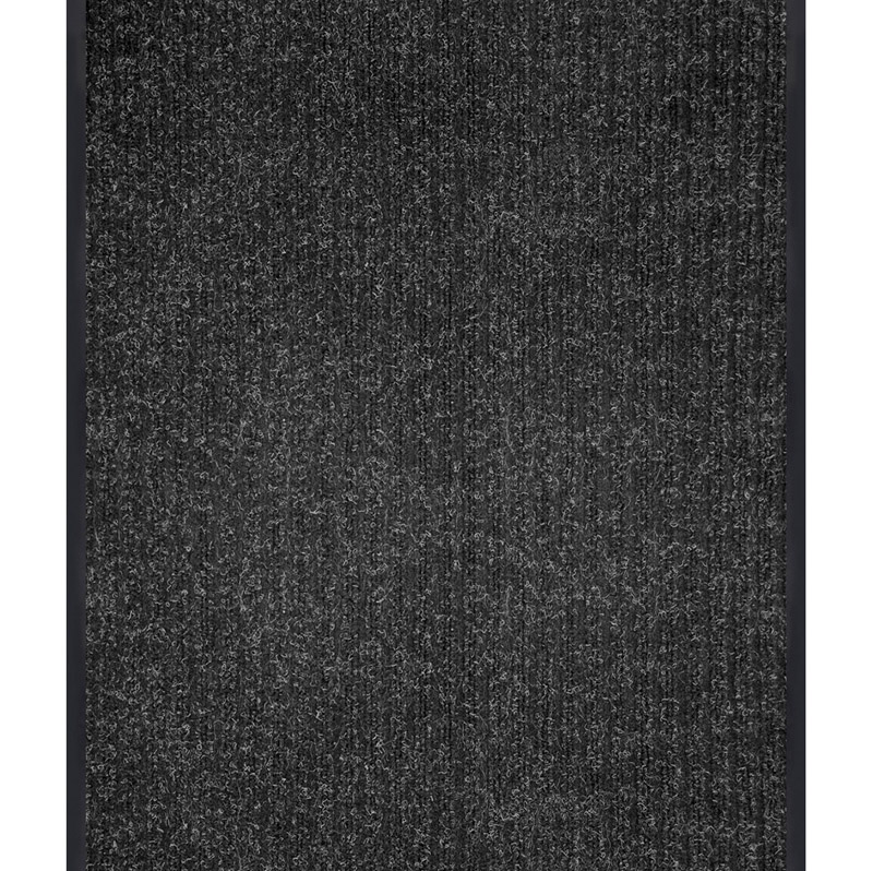 6714083 45 ft. x 36 in. Platinum Nonslip Runner Floor Carpet, Charcoal