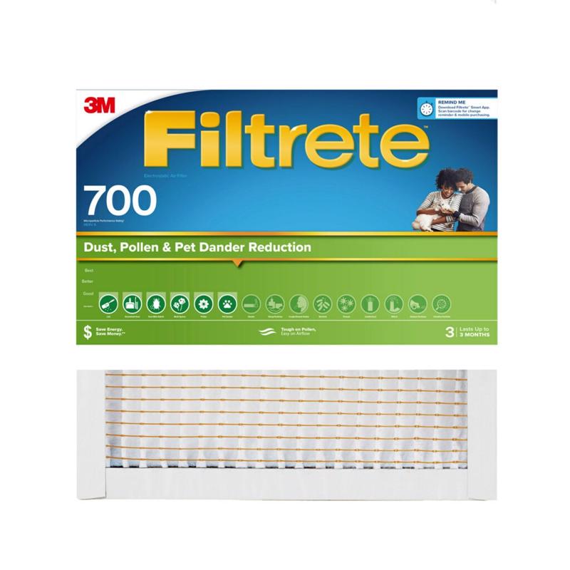 Picture of Filtrete 4025063 10 x 1 x 10 in. Polypropylene 8 Merv Pleated Air Filter - Case of 4
