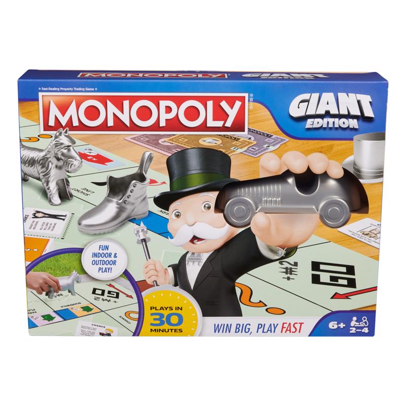 9098733 Giant Edition Monopoly Board Game