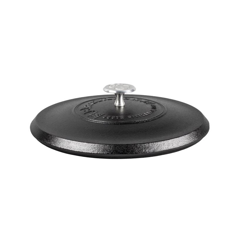 Picture of Lodge 6075027 12 in. Blacklock Cast Iron Lid&#44; Black