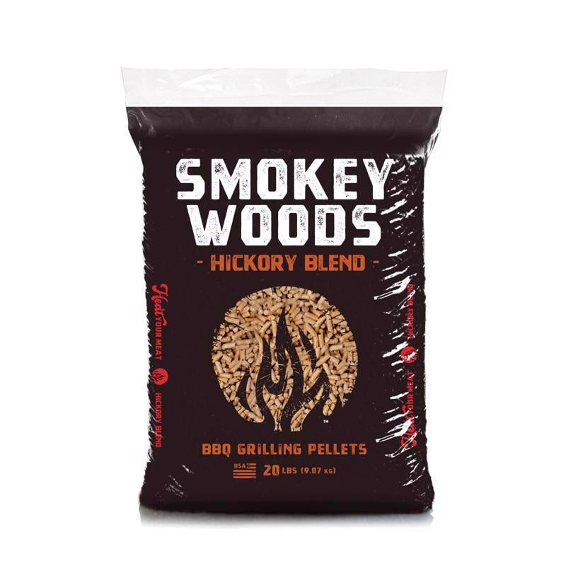 Picture of Smoky Woods 8102458 20 lbs All Natural Hickory Hardwood Pellets