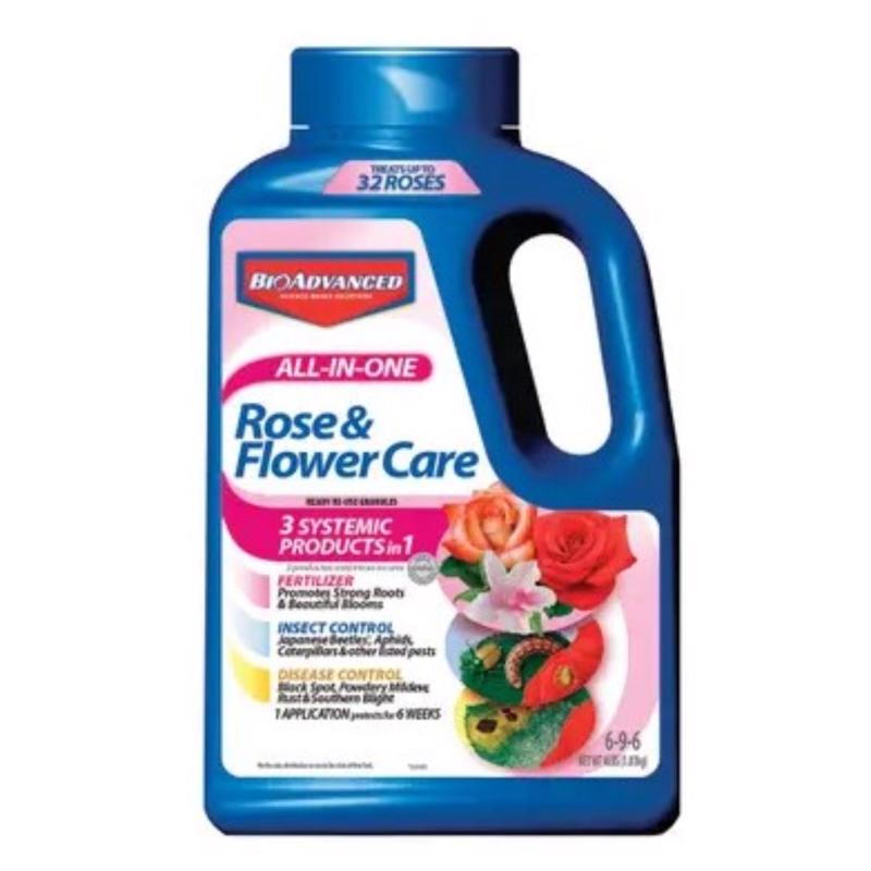 4 lbs All-in-One Granules Rose & Flower Plant Food