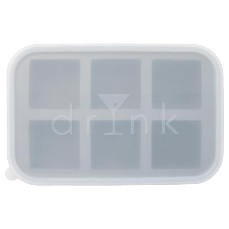 Picture of Blueoco 6075183 Drynk Silicone Stacking Ice Tray&#44; Gray