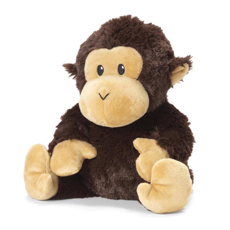 Chimp Stuffed Animals Plush Toy, Brown - Case of 6