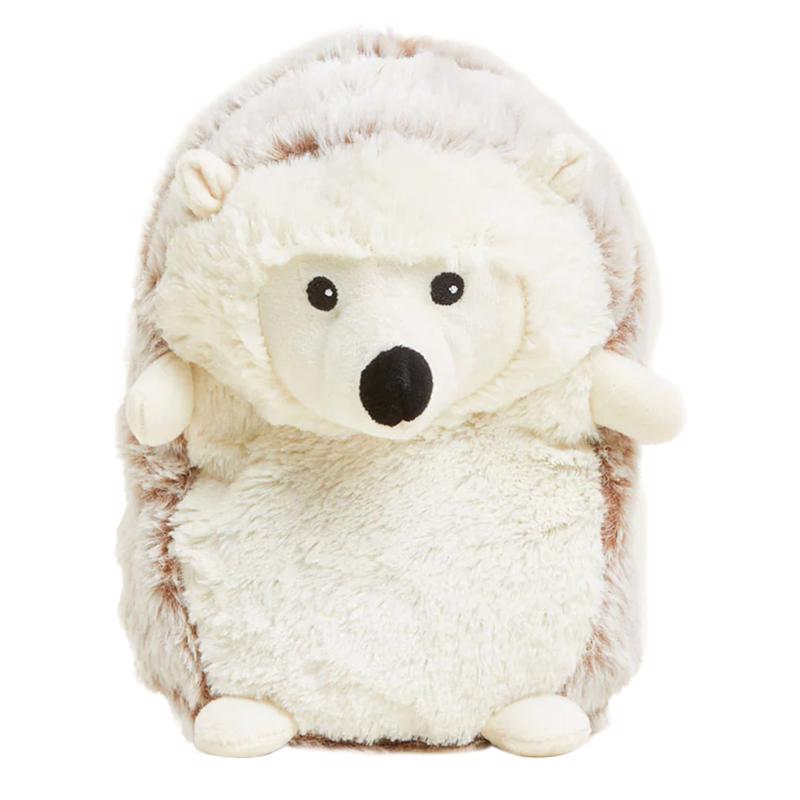 Hedgehog Stuffed Animal Plush Toy - White - Case of 6