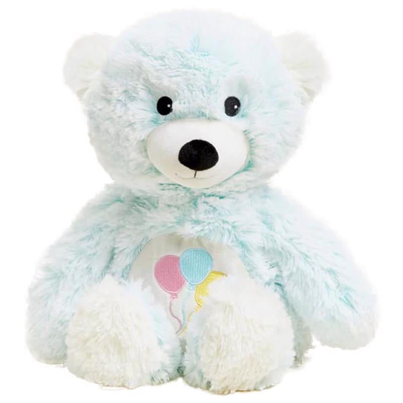 Celebration Bear Stuffed Animals Plush Toy, Blue - Case of 6