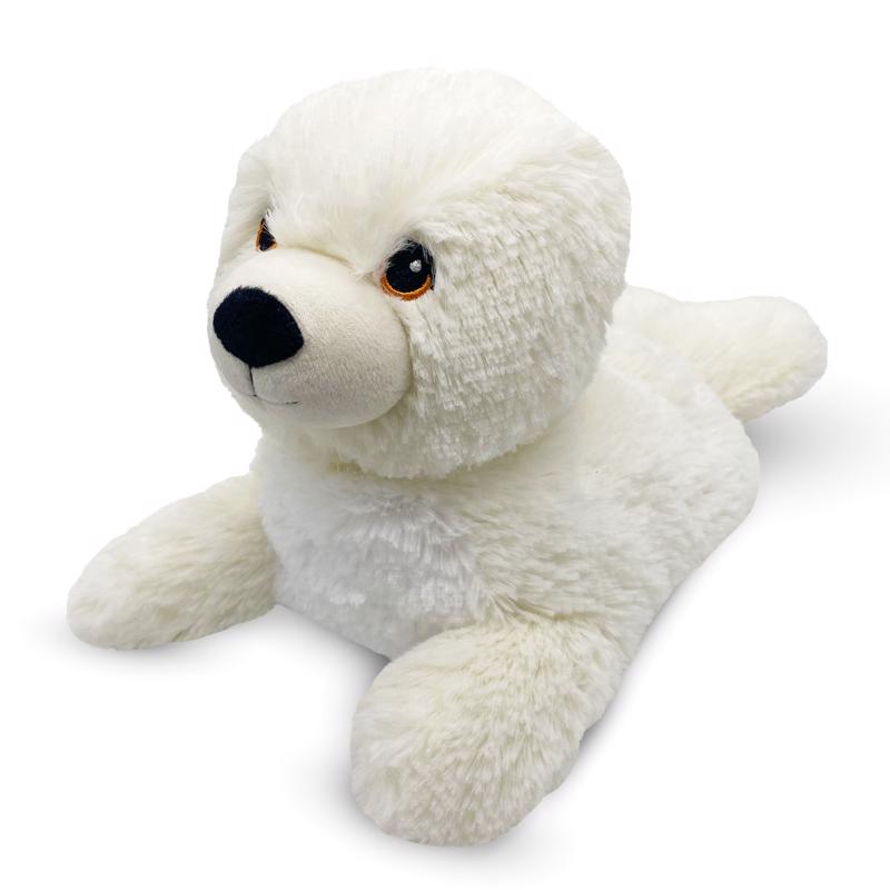 Baby Seal Plush Toy - White - 12in. - Soft and Cuddly