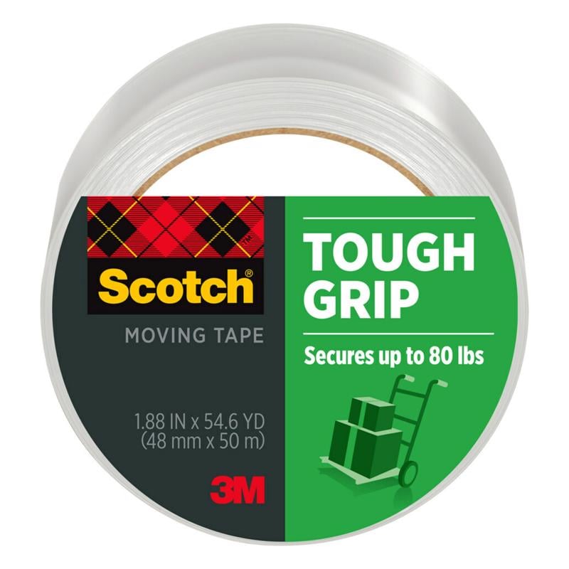 Scotch 1.88 in. x 54.6 Yards Tough Grip Moving Tape