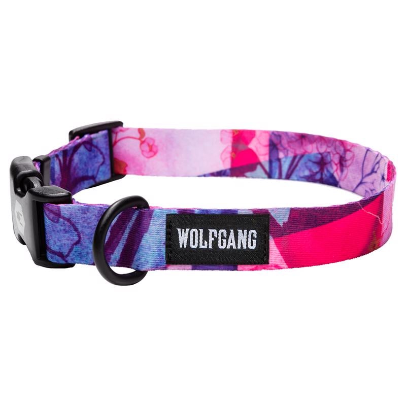 Picture of Wolfgang 8093203 26 in. Pink Day Dream Polyester Dog Adjustable Collar&#44; Large