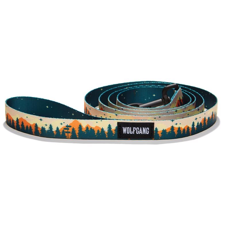 Picture of Wolfgang 8093092 6 in. Multi Color Over Land Polyester Dog Leash&#44; Medium & Large