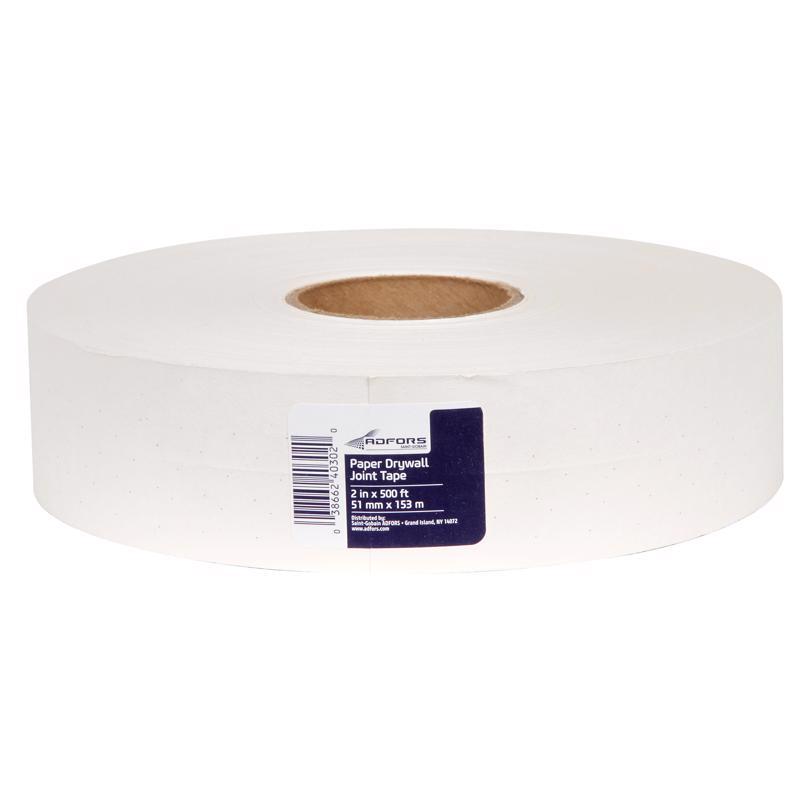 500 ft. x 2 in. Paper White Drywall Joint Tape