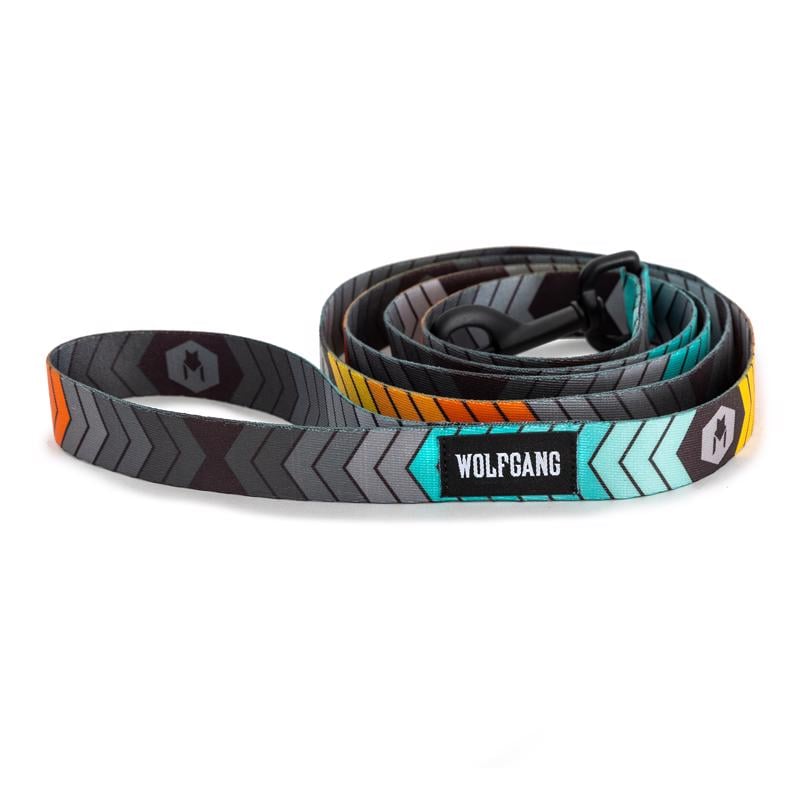 Picture of Wolfgang 8093075 6 in. Multi Color Chev Tech Polyester Dog Leash&#44; Medium & Large